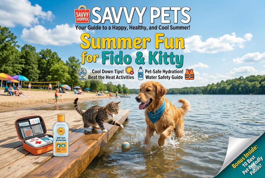 Summer Fun for Fido and Kitty